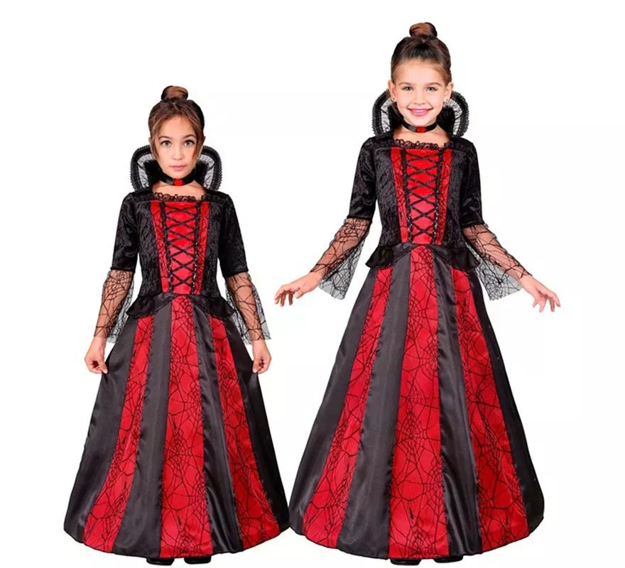 Translation missing: fr.Disfraz de Vampiresa Elegante para niña