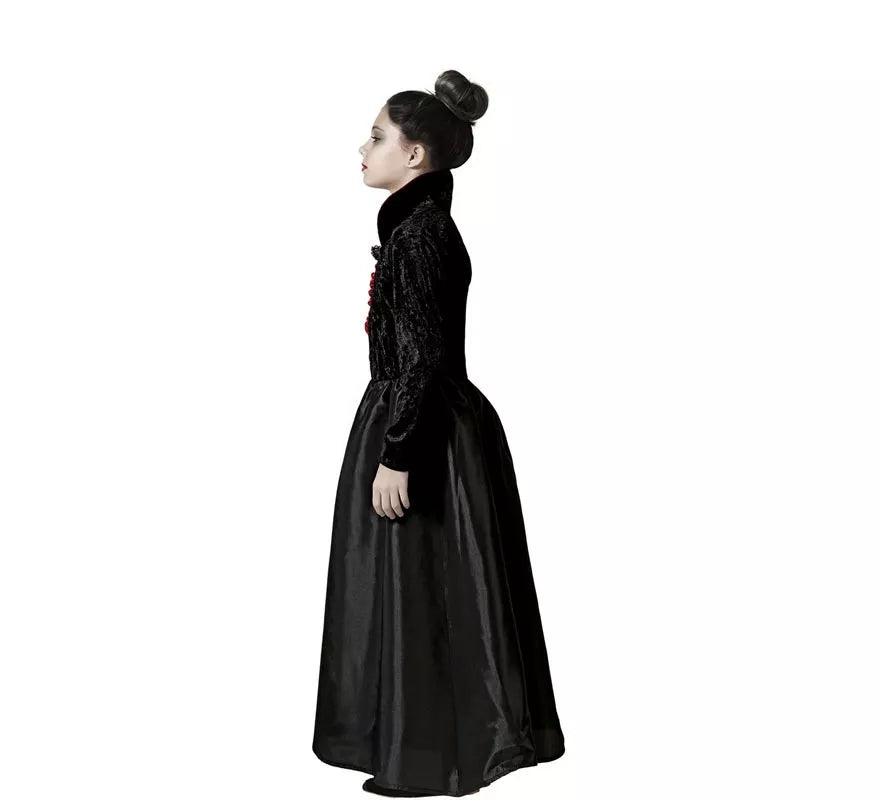 Translation missing: fr.Disfraz de Vampiresa Gótica para niña