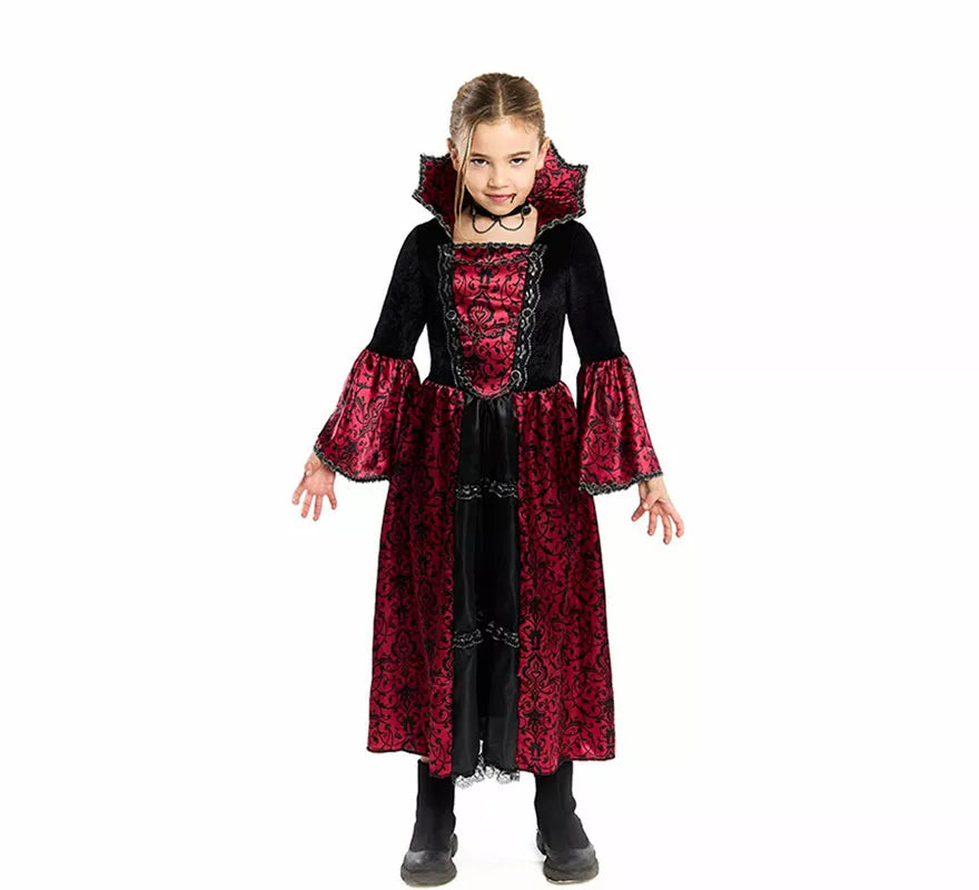 Translation missing: fr.Disfraz de Vampiresa Gótica para niña