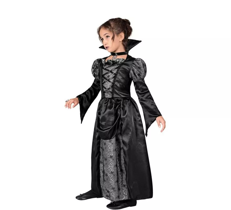 Translation missing: fr.Disfraz de Vampiresa Gótica para niña