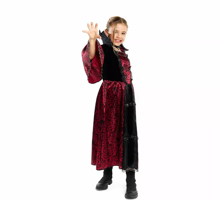 Translation missing: fr.Disfraz de Vampiresa Gótica para niña
