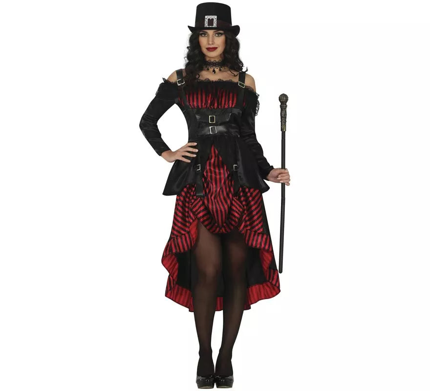 Translation missing: fr.Disfraz de Vampiresa Gótica Steampunk para mujer