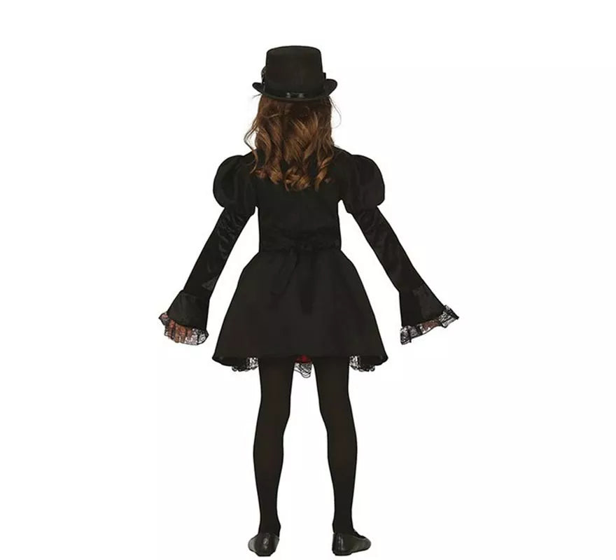 Translation missing: fr.Disfraz de Vampiresa Gótica Steampunk para niña
