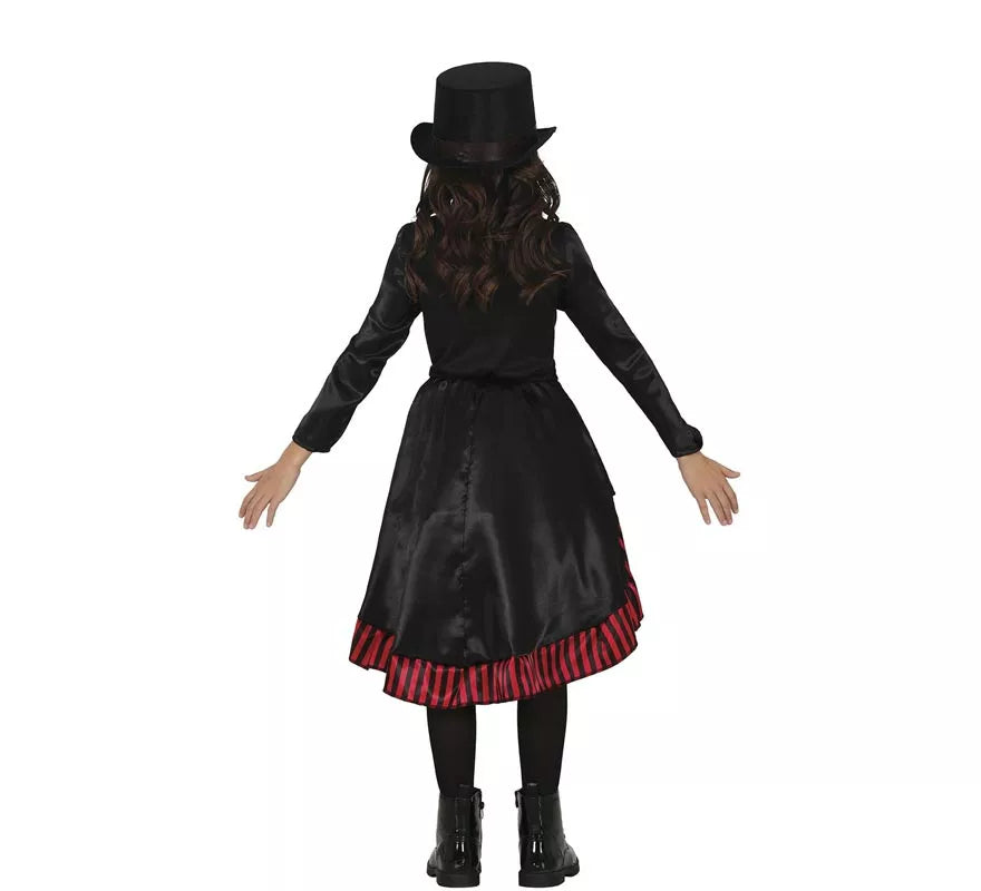 Translation missing: fr.Disfraz de Vampiresa Gótica Steampunk para niña