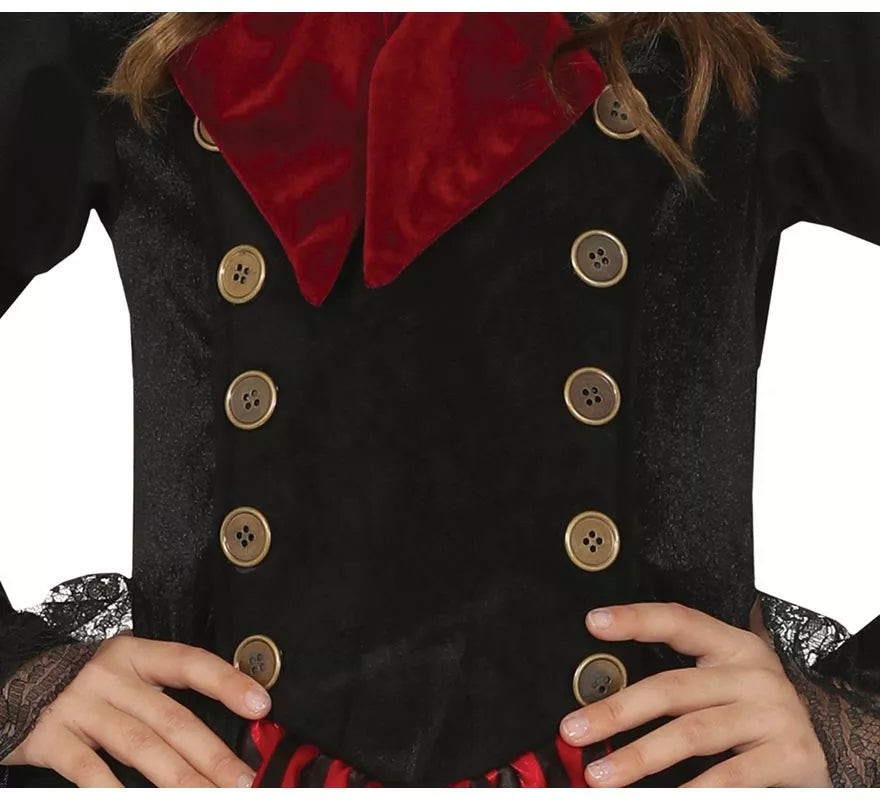 Translation missing: fr.Disfraz de Vampiresa Gótica Steampunk para niña