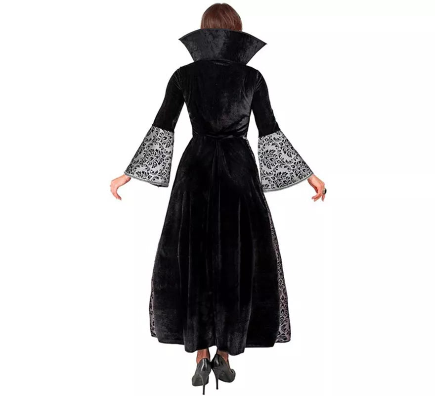 Translation missing: fr.Disfraz de Vampiresa gris y negra para mujer
