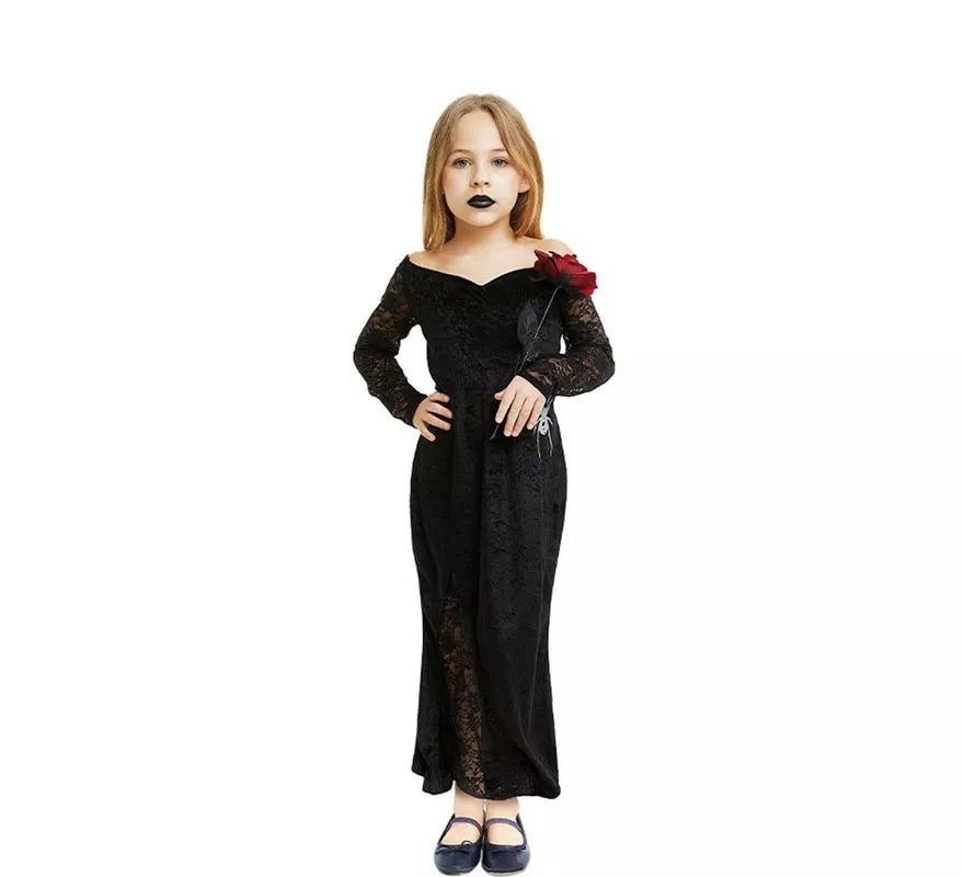 Translation missing: fr.Disfraz de Vampiresa Madre Tenebrosa para niña
