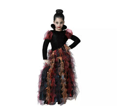 Déguisement de vampire multicolore fille