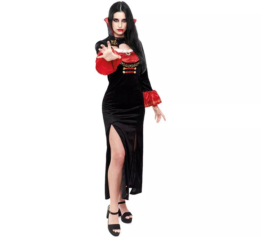 Translation missing: fr.Disfraz de Vampiresa Puños rojos para mujer