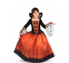 Costume d'Halloween de reine des vampires pour filles