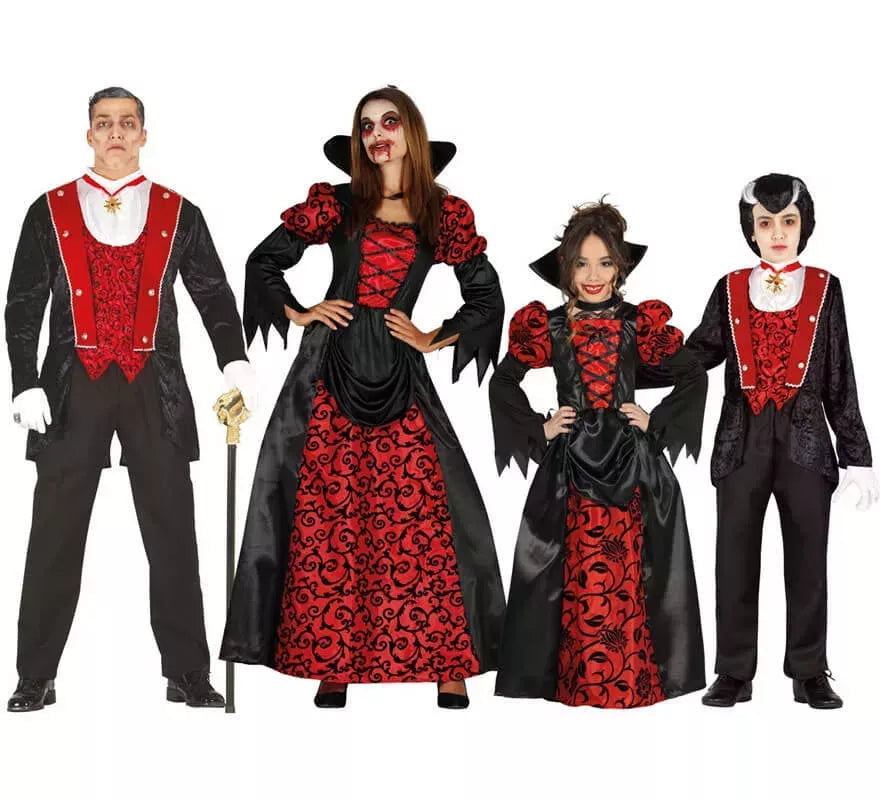 Translation missing: fr.Disfraz de Vampiresa Roja para mujer