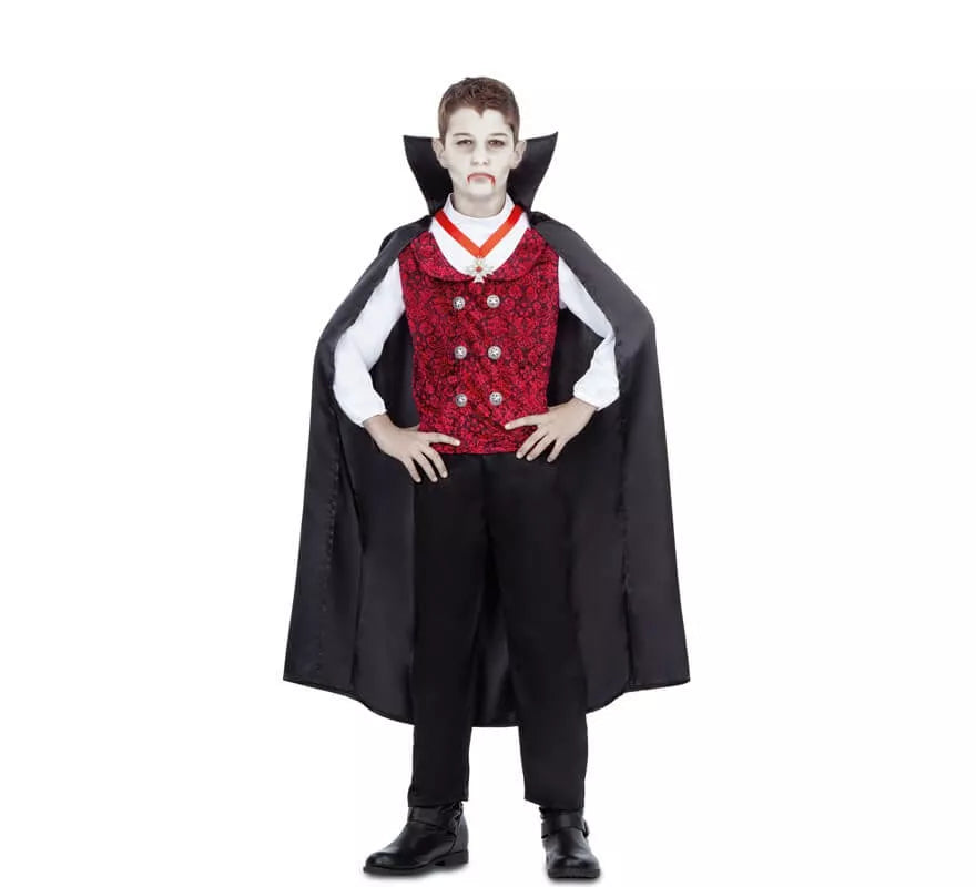 Translation missing: fr.Disfraz de Vampiro Clásico para niño