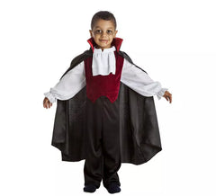 Déguisement de Vampire avec plastron pour garçon.