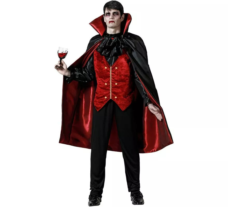 Translation missing: fr.Disfraz de Vampiro Drácula para hombre