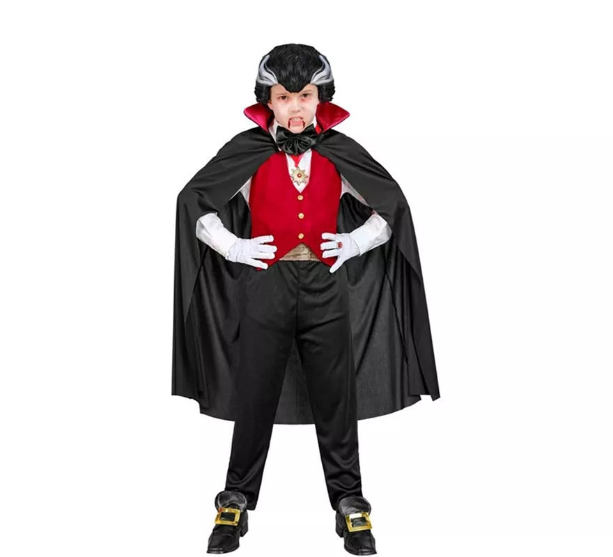 Translation missing: fr.Disfraz de Vampiro Drácula para niño