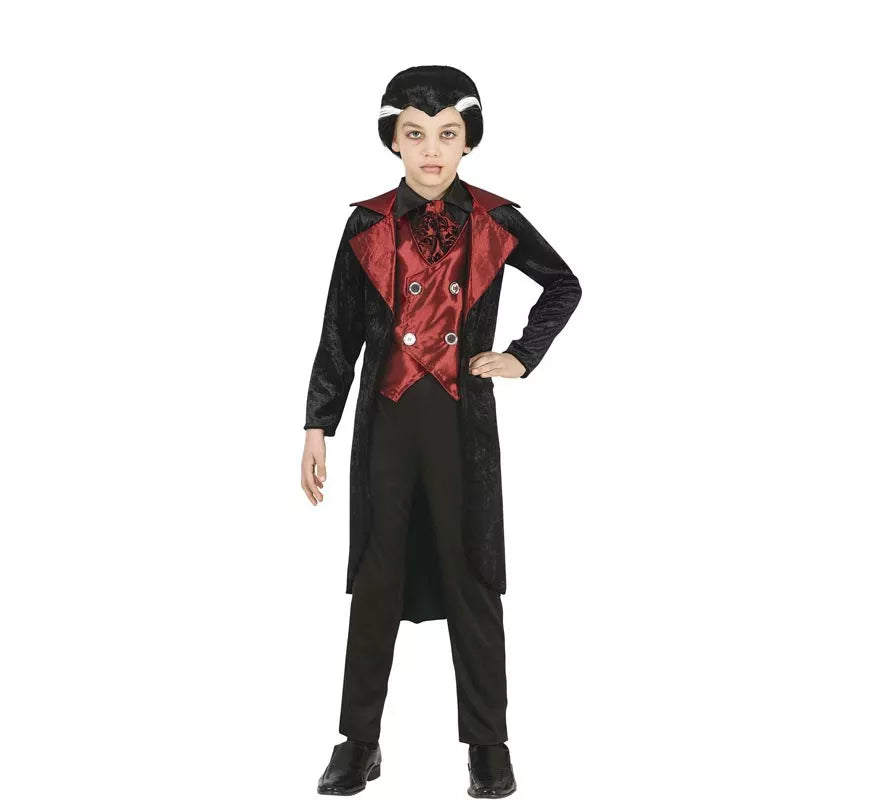 Translation missing: fr.Disfraz de Vampiro Elegante con chaleco para niño