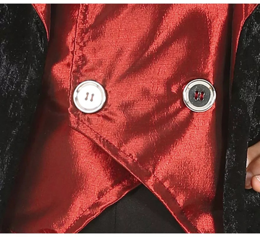 Translation missing: fr.Disfraz de Vampiro Elegante con chaleco para niño