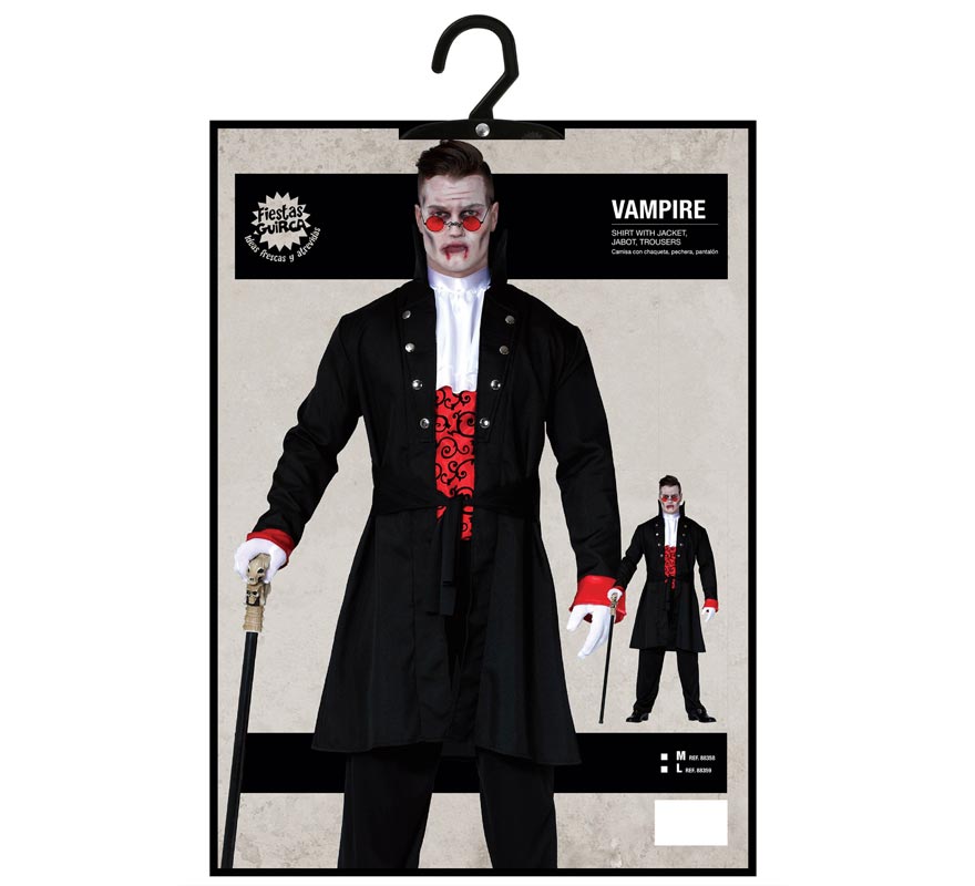Translation missing: fr.Disfraz de Vampiro Elegante para hombre