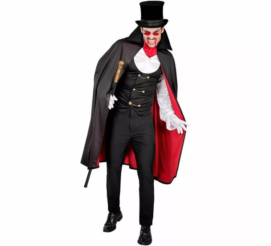 Translation missing: fr.Disfraz de Vampiro Elegante para hombre