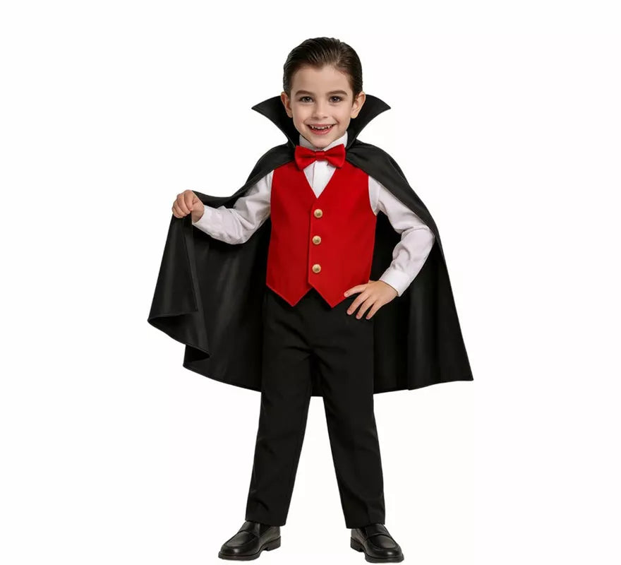 Translation missing: fr.Disfraz de Vampiro Elegante para niño