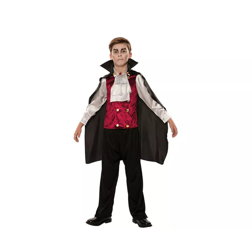 Translation missing: fr.Disfraz de Vampiro Elegante para niño