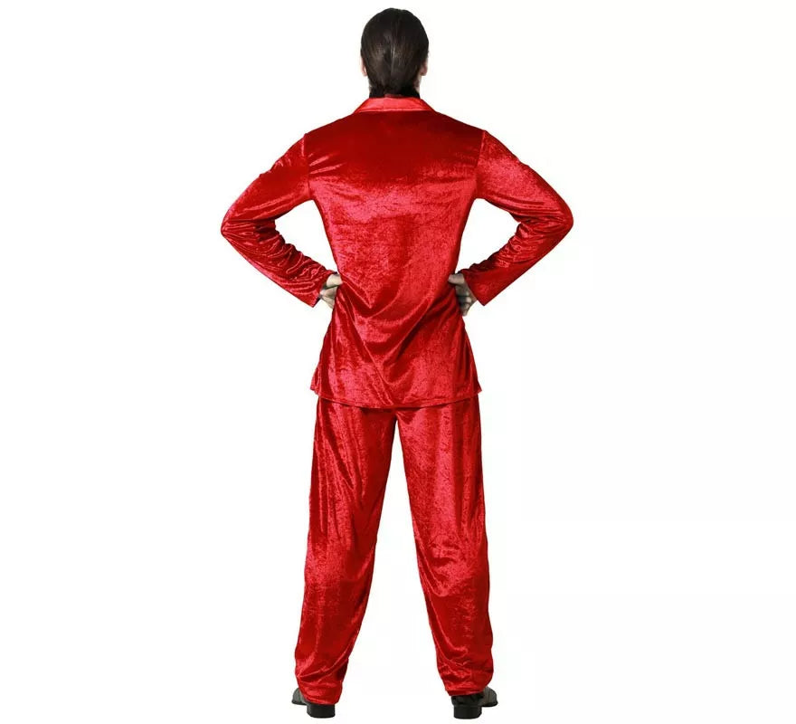 Translation missing: fr.Disfraz de Vampiro Elegante Rojo para hombre