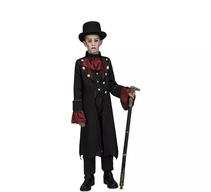 Translation missing: fr.Disfraz de Vampiro Gótico para niño