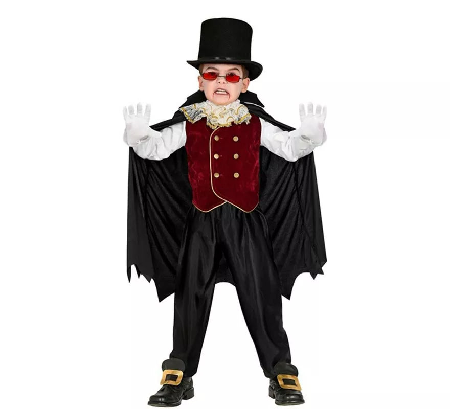 Translation missing: fr.Disfraz de Vampiro Gótico para niño