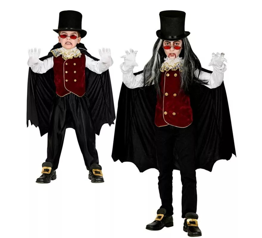 Translation missing: fr.Disfraz de Vampiro Gótico para niño