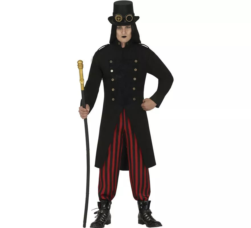 Translation missing: fr.Disfraz de Vampiro Gótico Steampunk para hombre