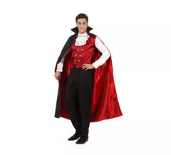 Déguisement de Vampire Dracula Halloween pour homme plusieurs tailles