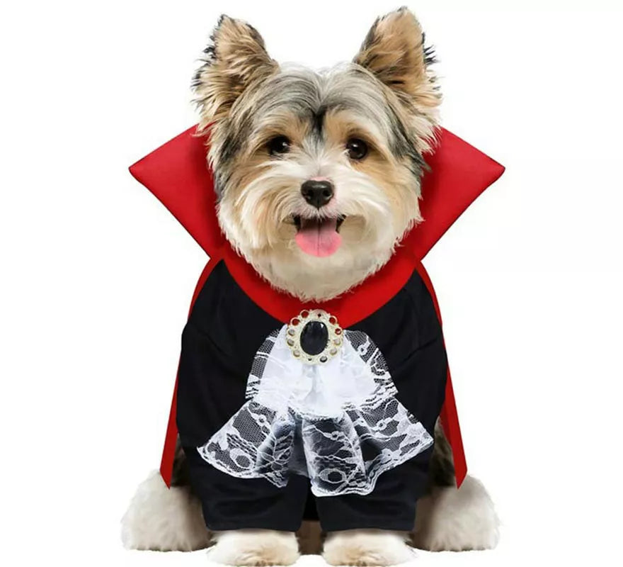 Translation missing: fr.Disfraz de Vampiro Wooferatu para perro
