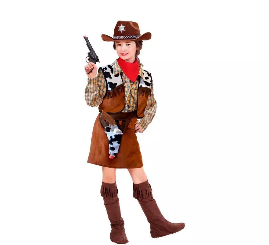 Translation missing: fr.Disfraz de Vaquera Cowboy para niña