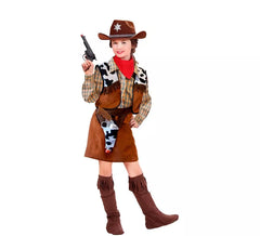 Costume de cowboy de cow-girl pour fille