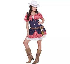 Déguisement de cow-girl rebelle pour femme