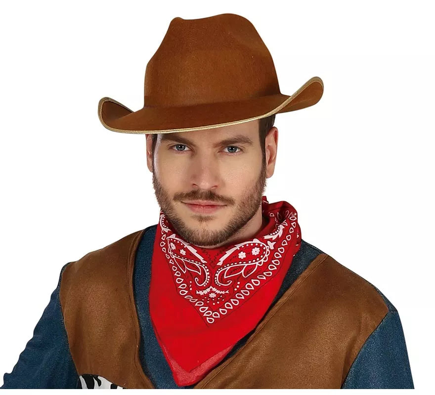 Translation missing: fr.Disfraz de Vaquero Clásico con chaleco para hombre