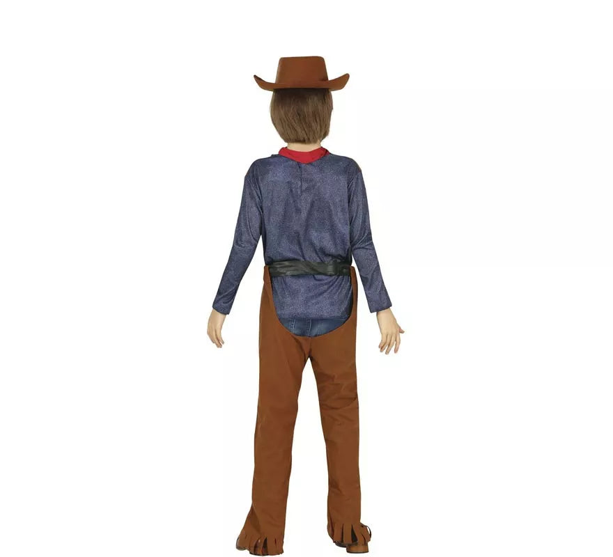 Translation missing: fr.Disfraz de Vaquero Clásico con chaleco para niño
