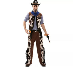 Déguisement de Cowgirlà motifs de vache pour homme