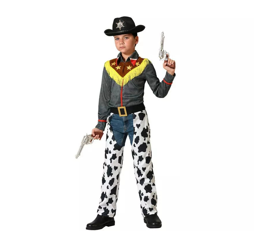 Disfraz de Vaquero con flecos para niños