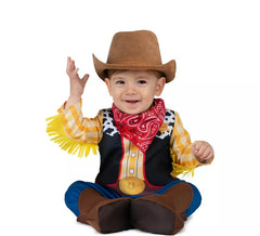 Déguisement de cowboy avec chapeau pour bébé et garçon