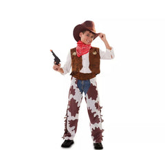 Déguisement de Cowgirl avec Zahones pour garçon