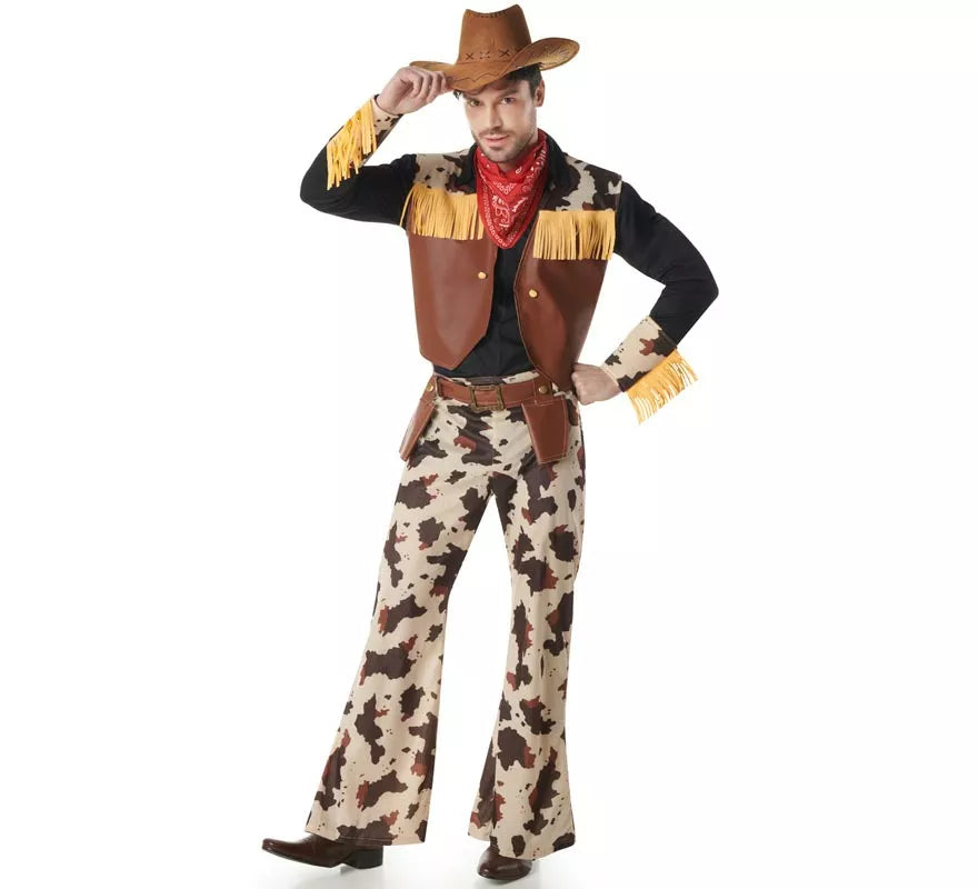 Translation missing: fr.Disfraz de Vaquero Cowboy para hombre