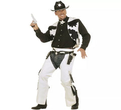 Costume de cowboy de rodéo blanc pour homme