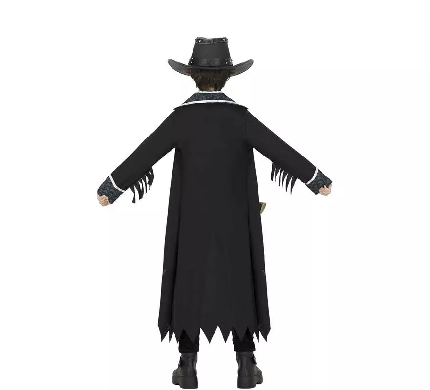 Disfraz de Vaquero Gótico para niño