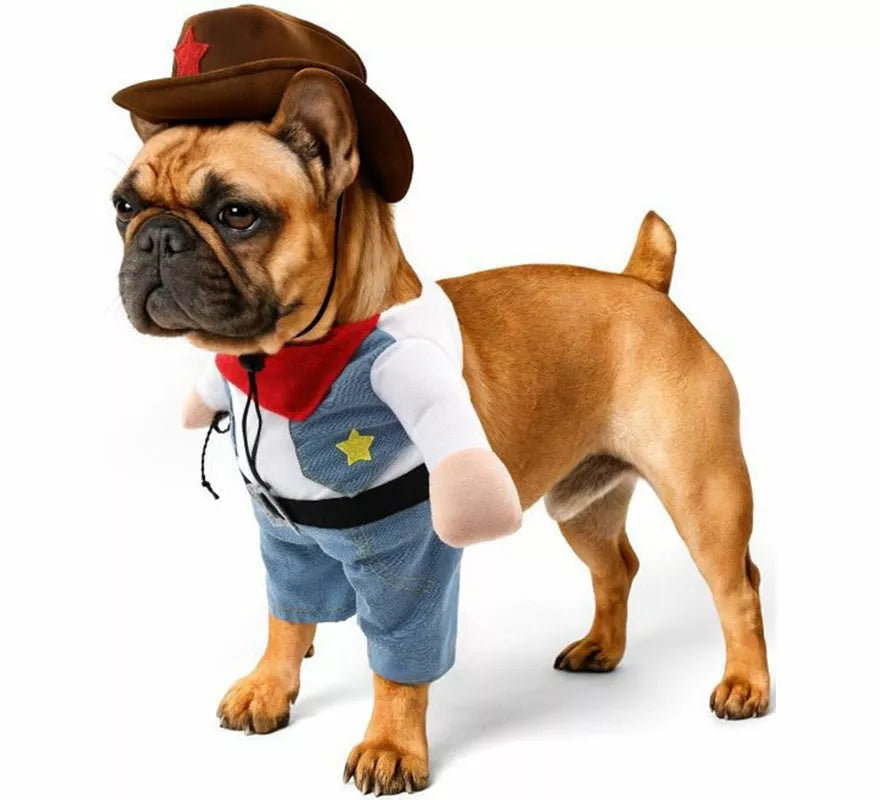 Translation missing: fr.Disfraz de Vaquero para perro