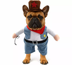 Costume de cowboy pour chien