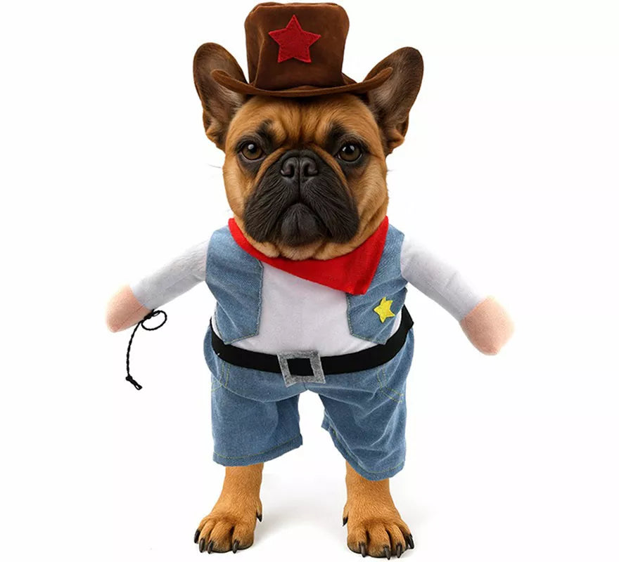 Translation missing: fr.Disfraz de Vaquero para perro