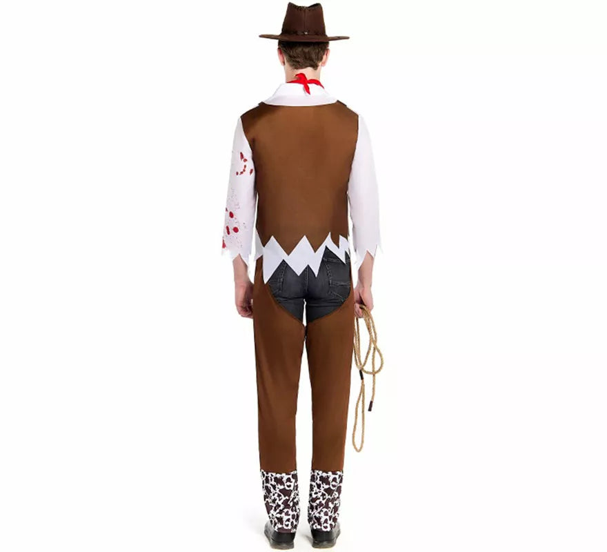 Translation missing: fr.Disfraz de Vaquero Zombie para hombre