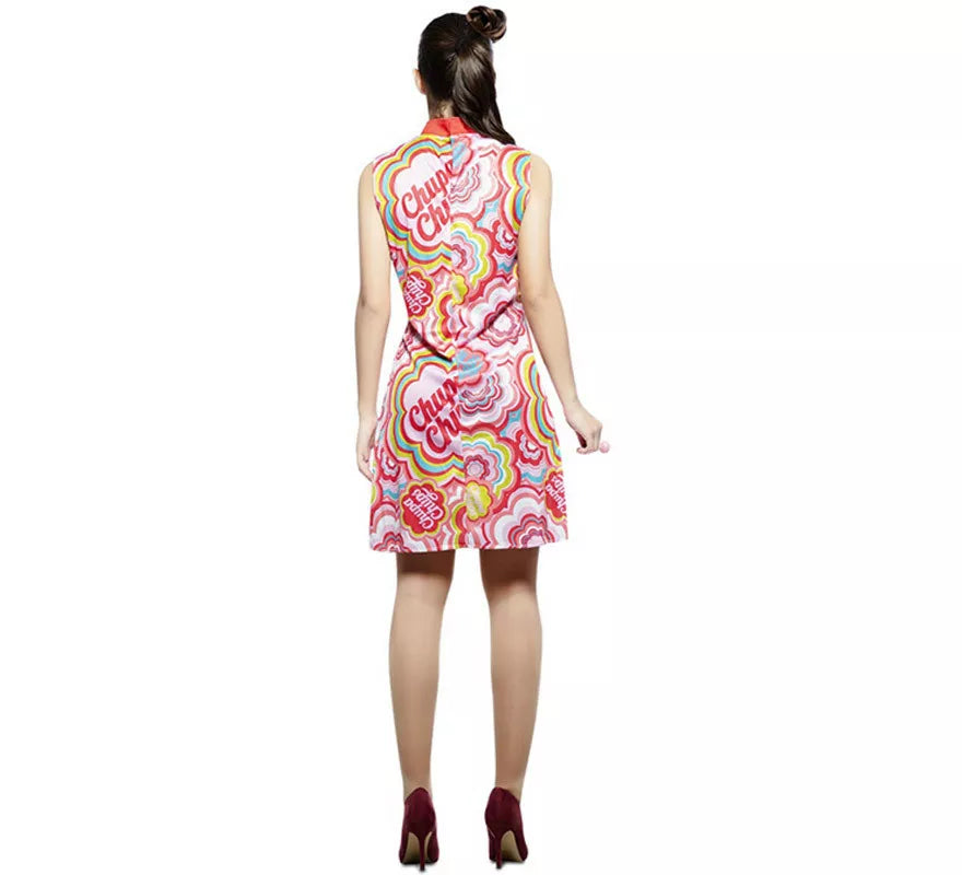 Translation missing: fr.Disfraz de Vestido Chupa Chups Chica de los años 60 para mujer