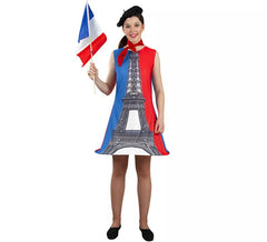Déguisement Tour Eiffel Paris robe femme